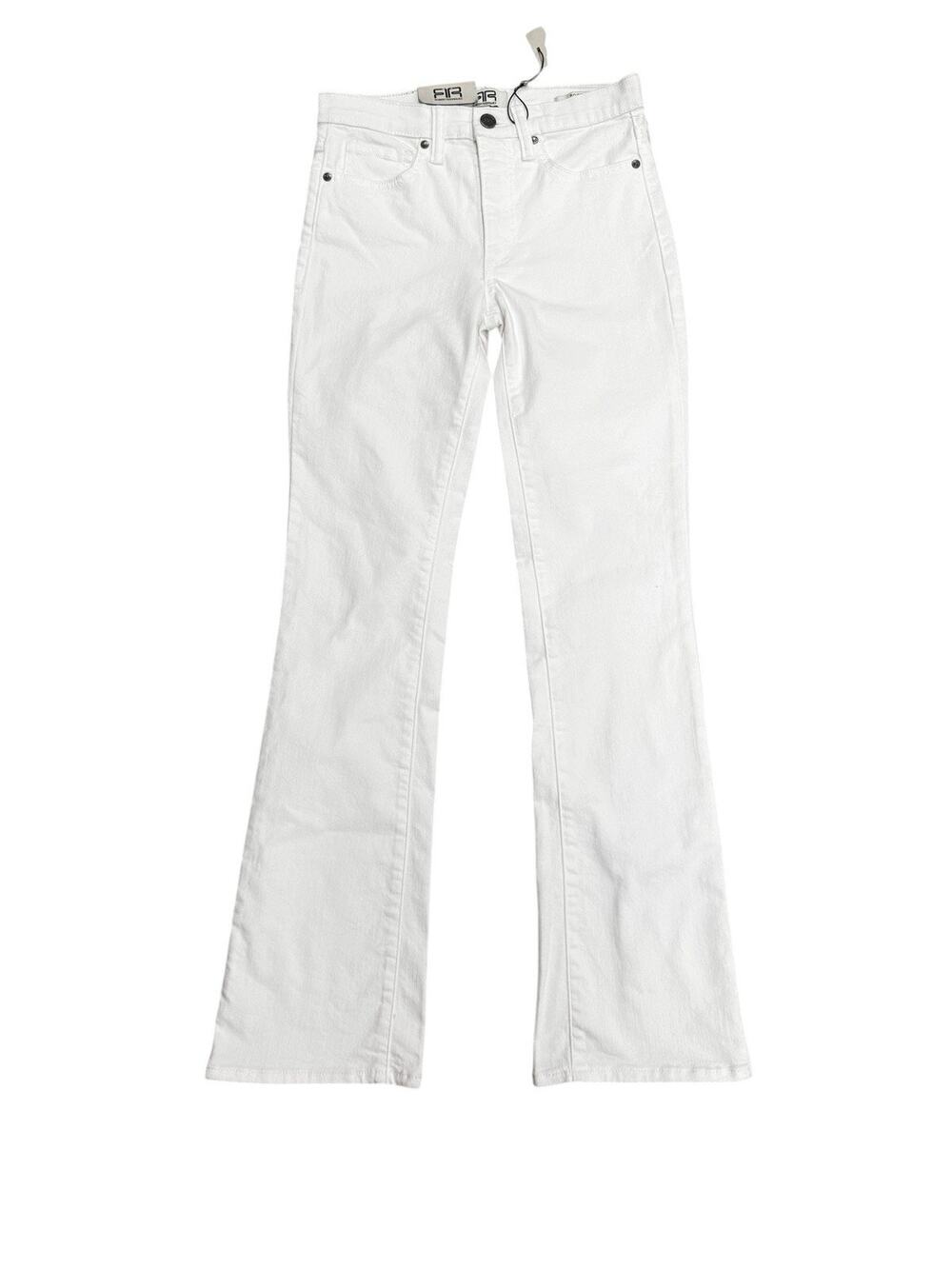 NWT Robert Rodriguez Jeans Womens 25 Snow White Bootcut Mid High Rise Denim